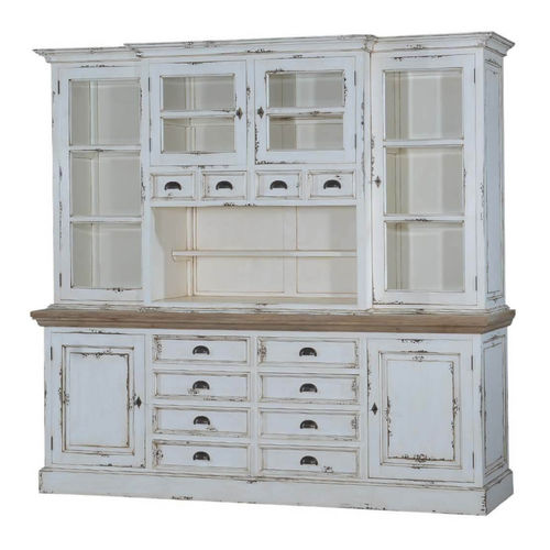 Credenza alta - MERIDEN - Furniture BoutiQ - classica / in legno massiccio / in teak