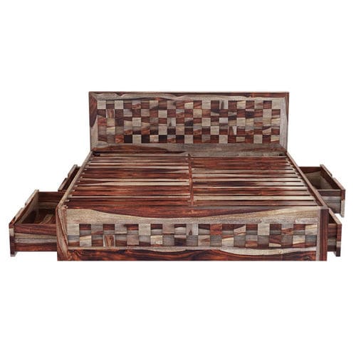 Letto king size - EMPIRE CHECKERED - Furniture BoutiQ - queen size / singolo / contemporaneo