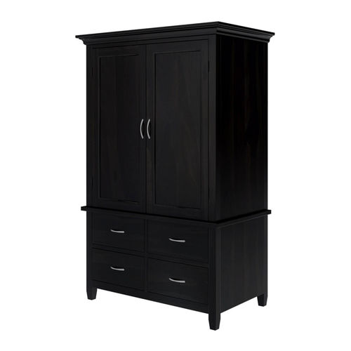 Armadio classico - ITHACA - Furniture BoutiQ - in legno massiccio / con ante battenti / contract