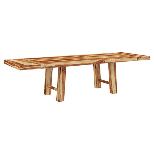 Tavolo da pranzo contemporaneo - STENFOD - Furniture BoutiQ - in legno massiccio / in legno di rosa / con supporto in legno