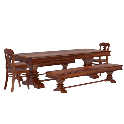 Set tavolo e panca classico - REMON - Furniture BoutiQ - in legno / da interno / per uso residenziale