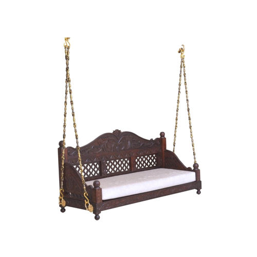 Dondolo da giardino in legno massiccio - FB-HCJ-107 - Furniture BoutiQ - con cuscino rimovibile / sospeso / 2 posti