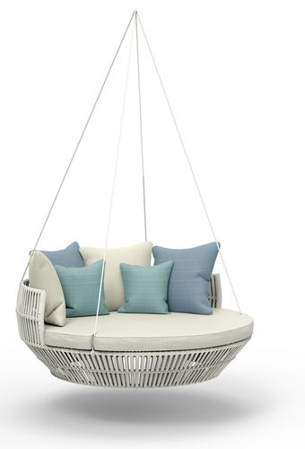 Dormeuse contemporanea - APRICOT - SJY FURNITURE - in Sunbrella® / in cotone / in rattan