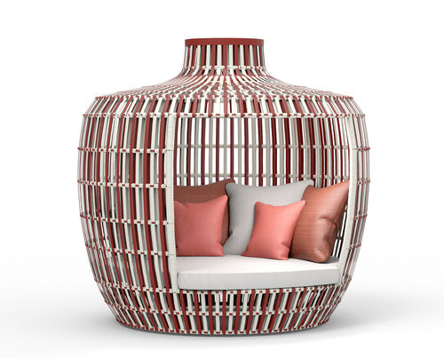 Dormeuse contemporanea - APRICOT - SJY FURNITURE - in Sunbrella® / in tessuto acrilico / in alluminio