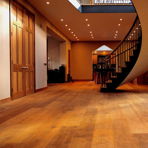 Parquet multistrato - DARK FUMÉ - Décoplus Parquets - quercia europea / verniciato / opaco