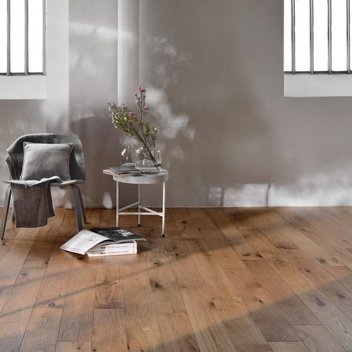 Parquet multistrato - RUSTIKA NATUR - Décoplus Parquets - in rovere / in betulla / spazzolato