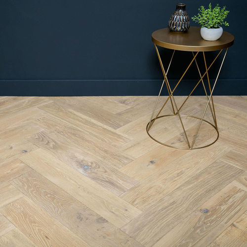Parquet multistrato - AUTHENTIQUE FICELLE - Décoplus Parquets - in rovere / a spina di pesce / oliato