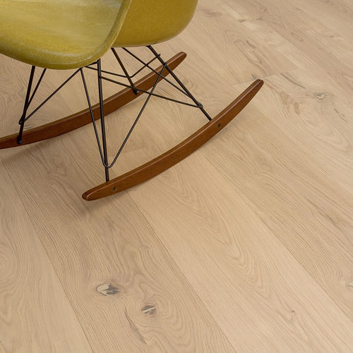 Parquet massello - COUNTRY NEIGE - Décoplus Parquets - in rovere / oliato / spazzolato