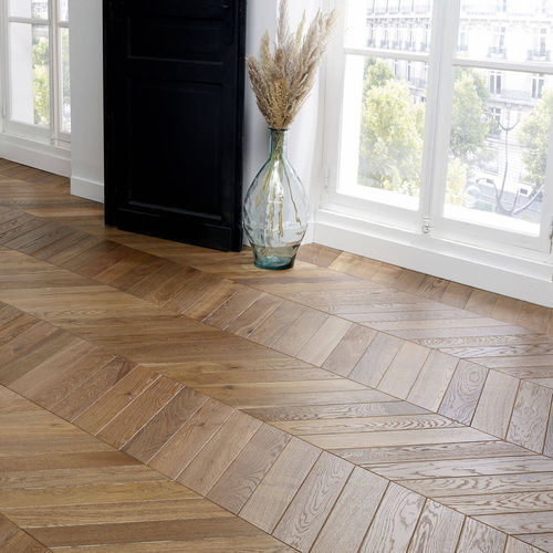 Parquet multistrato - HERITAGE - Décoplus Parquets - quercia europea / a spina di pesce / oliato