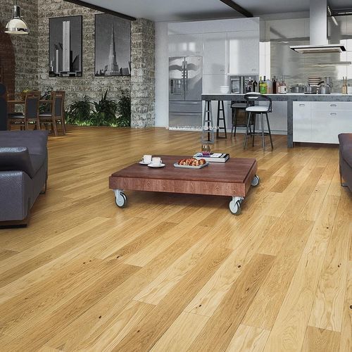 Parquet massello - NOBLESS NATUR' - Décoplus Parquets - quercia europea / spazzolato / verniciato