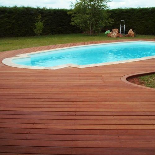 Listone per esterno in ipè - IPÉ - À VISSER - Décoplus Parquets - aspetto legno / antiscivolo / contract