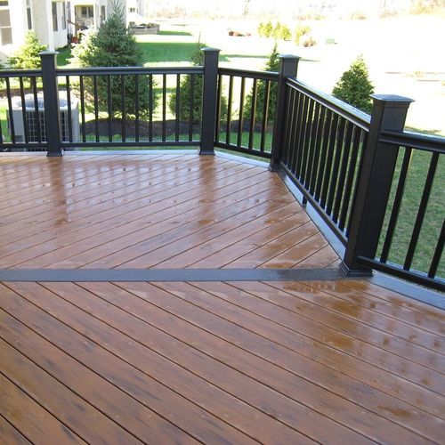 Listone per esterno in composito - PACIFIC WALNUT - Décoplus Parquets - aspetto legno / antiscivolo / a clip