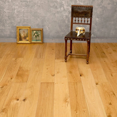 Parquet multistrato - CHUBBY - Décoplus Parquets - quercia europea / spazzolato / verniciato
