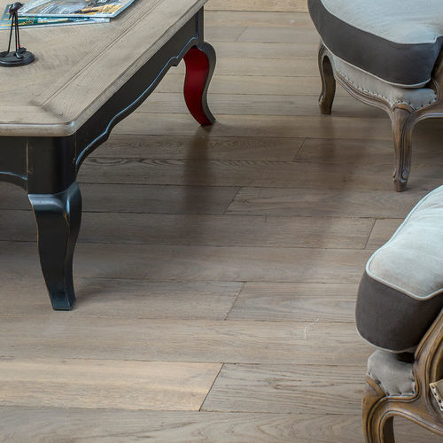 Parquet massello - GRIS CLAIR - PA18 - Décoplus Parquets - quercia europea / finitura con olio naturale / anticato