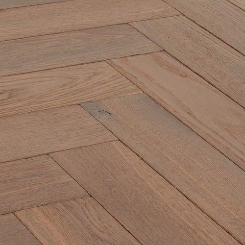 Parquet massello - GRIS PASTEL - PA66 - Décoplus Parquets - quercia europea / a spina di pesce / oliato