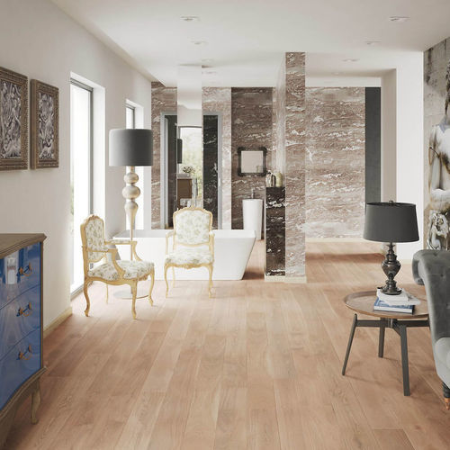 Parquet multistrato - PRIME NUDE - Décoplus Parquets - quercia europea / verniciato / opaco