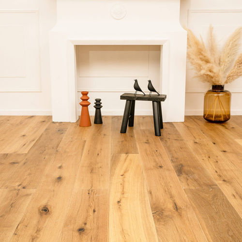 Parquet multistrato - WAVY FUME - Décoplus Parquets - quercia europea / oliato / anticato