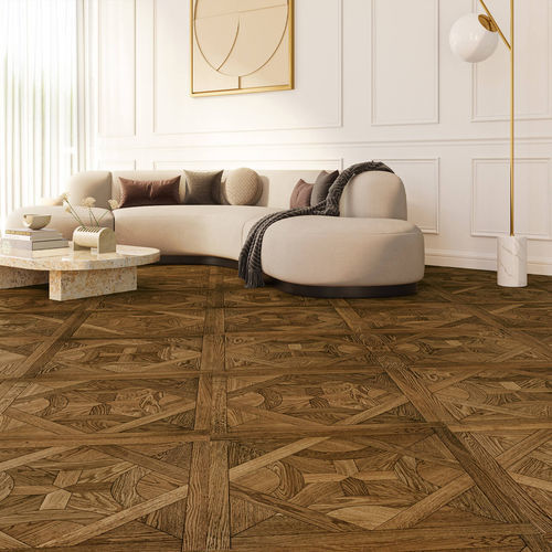Parquet multistrato - DALLES SAINT FARGEAU - Décoplus Parquets - quercia europea / con intarsio in legno / oliato