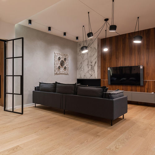 Parquet multistrato - SELECTION  SATIN - Décoplus Parquets - in betulla / quercia europea / verniciato