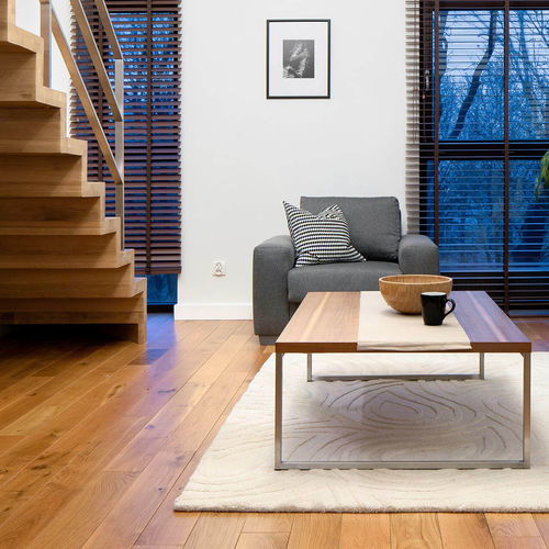 Parquet multistrato - VIEILLI FUME NATUR - Décoplus Parquets - quercia europea / ponte di barca / finitura con olio naturale