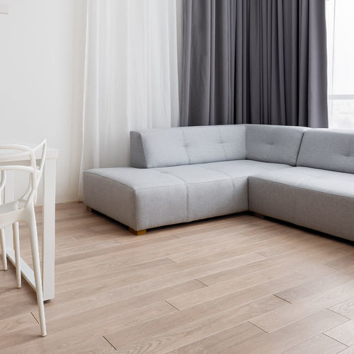 Parquet multistrato - S&Eacute;LECTION NEIGE - Décoplus Parquets - in betulla / quercia europea / verniciato