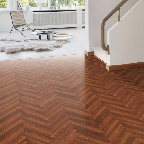 Pavimento laminato in merbau - BATON ROMPU MERBAU MARRON - Décoplus Parquets - aspetto legno / aspetto parquet / per uso residenziale