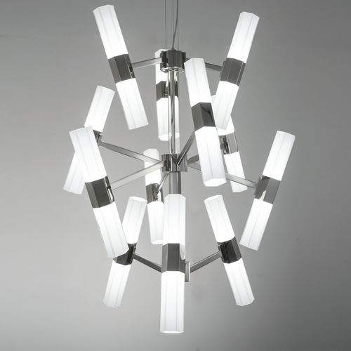 Lampadario contemporaneo - 01 - Patrizia Garganti - in cristallo / contract / geometrico