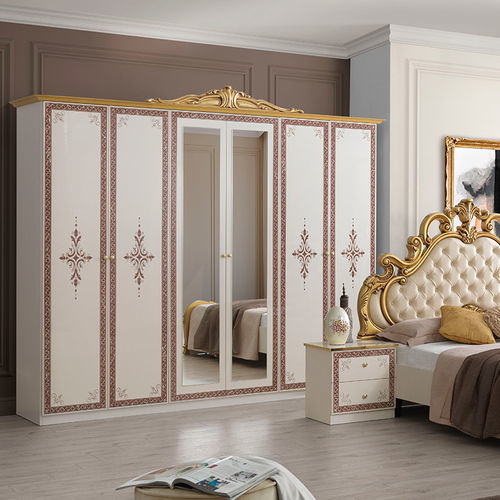 Armadio in stile - Grace - FPM TUTTOMOBILI - in legno laccato / con ante battenti / contract