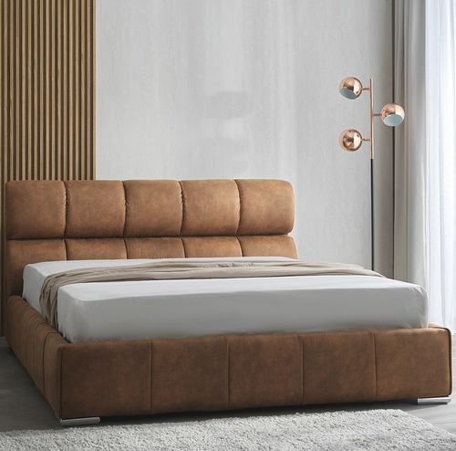 Letto matrimoniale - Kubix - FPM TUTTOMOBILI - contemporaneo / imbottito / con testiera