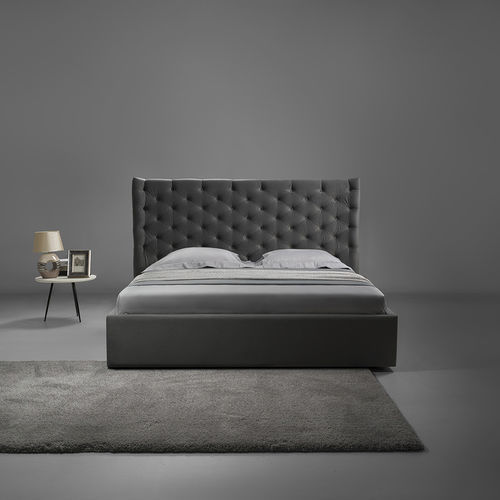 Letto king size - Luise - FPM TUTTOMOBILI - contemporaneo / imbottito / con testiera imbottita