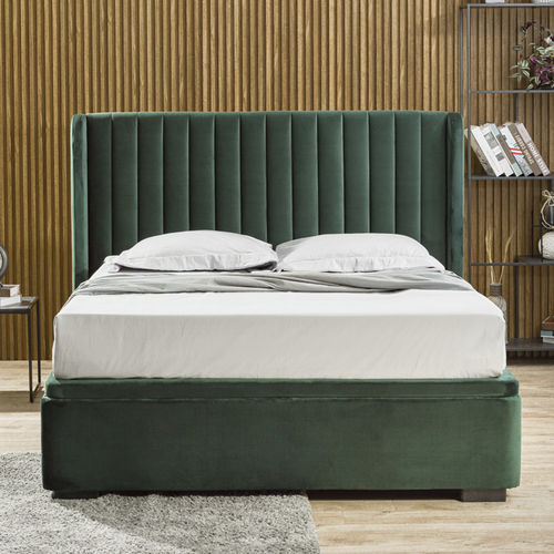 Letto matrimoniale - Bonham - FPM TUTTOMOBILI - contemporaneo / imbottito / con testiera