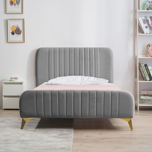 Letto matrimoniale - Tuscany - FPM TUTTOMOBILI - contemporaneo / imbottito / con testiera