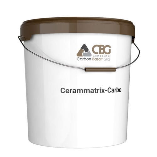 Colla a base minerale - CERAMMATRIX-CARBO - CBG Composites - per legno / per metallo / per calcestruzzo