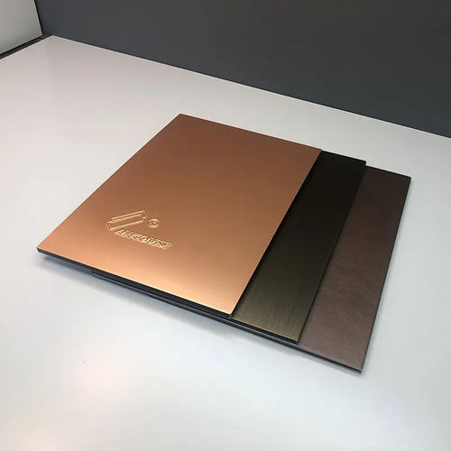 Pannello in composito di rivestimento - Shanghai Huayuan New Composite Materials Co.,Ltd. - per facciata / in rame / patinato