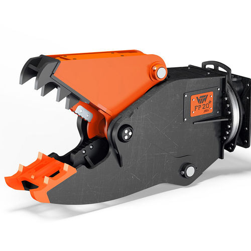 Pinza demolitrice rotativa - FP+ SERIES - VTN EUROPE S.P.A. - per escavatore / per calcestruzzo