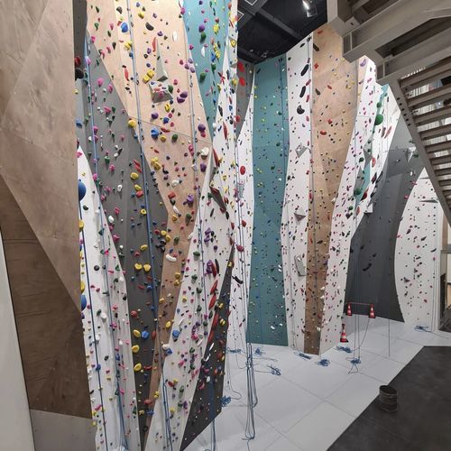 Parete d'arrampicata fissa - LILLE CENTRE - ESCATECH - per edifici pubblici / da interno