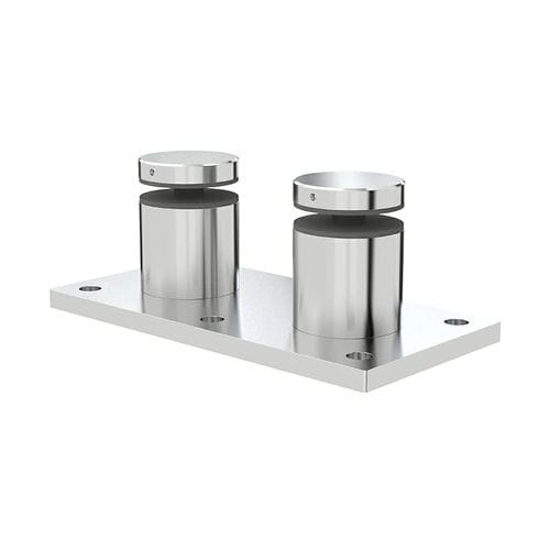 Morsetto per vetro in acciaio inossidabile - 50-45 - Shandong Aleader Machinery Manufacturing Co.,Ltd - per pannelli / per parete / per balcone