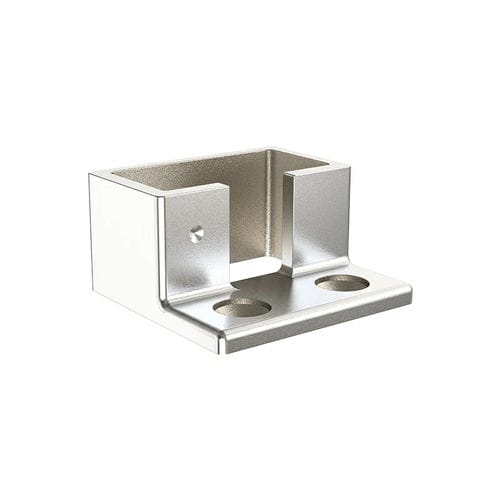 Supporto di montaggio per corrimano - LS-8041650 - Shandong Aleader Machinery Manufacturing Co.,Ltd - rettangolare / in acciaio