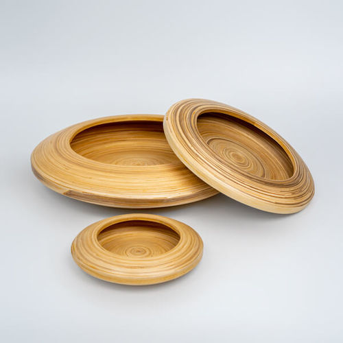 Ciotola in legno - FLUKTA - Bambusa Bali - contemporanea / fatta a mano