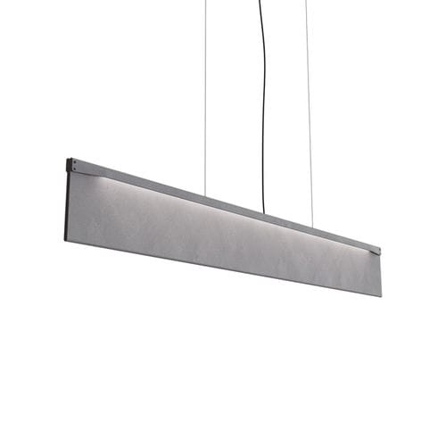Lampada a sospensione - Acustik - Luzfin - in alluminio / in ferro / in feltro