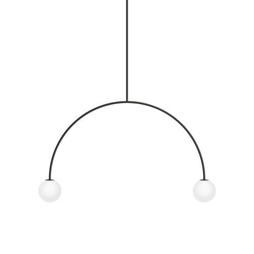 Lampada a sospensione - Art - Luzfin - in ferro / in vetro / contemporanea