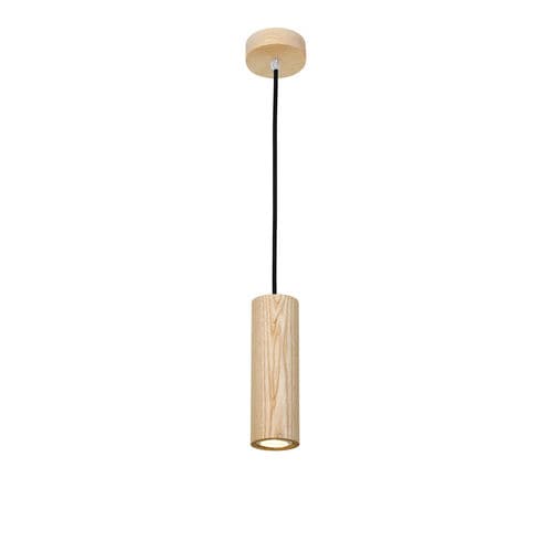 Lampada a sospensione - Cil - Luzfin - in ferro / in frassino / contemporanea