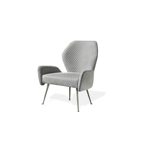 Poltrona contemporanea - EUPHORIA  - HESSENTIA | Cornelio Cappellini - in tessuto / in pelle / grigia