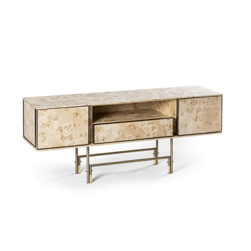 Credenza con piedi alti - HARBOUR - HESSENTIA | Cornelio Cappellini - contemporanea / in legno / in metallo