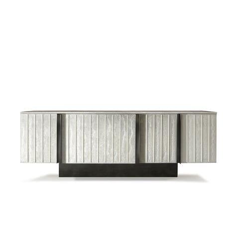 Credenza contemporanea - DOMINO  - HESSENTIA | Cornelio Cappellini - in metallo / in marmo / in resina