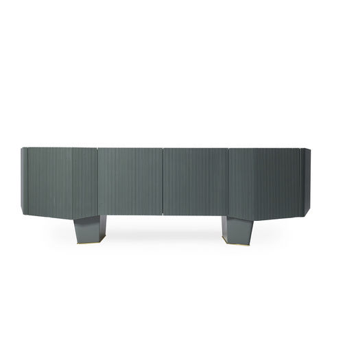 Credenza contemporanea - DIAMOND  - HESSENTIA | Cornelio Cappellini - in metallo / in marmo / con ante battenti