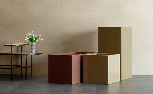 Fioriera GRP - Rezelo-18 - Bonasila - in fibra di vetro / rettangolare / leggera