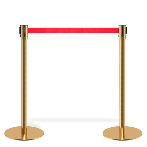 Barriera retrattile - 4WAY GOLD - FEPRO - di protezione / di controllo accessi / per controllo folla