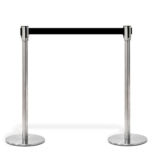 Barriera retrattile - 4WAY   - FEPRO - di protezione / di controllo accessi / per controllo folla