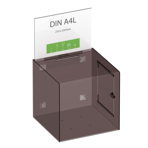 Urna elettorale - XL - FEPRO - da appoggio / sospesa / bloccabile